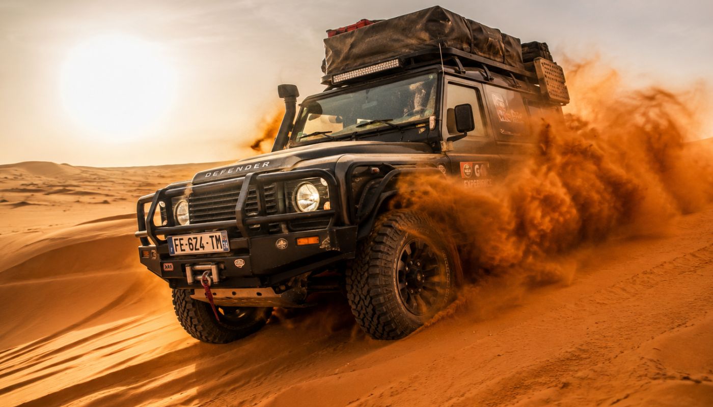 udział w wyprawie off-roadowej