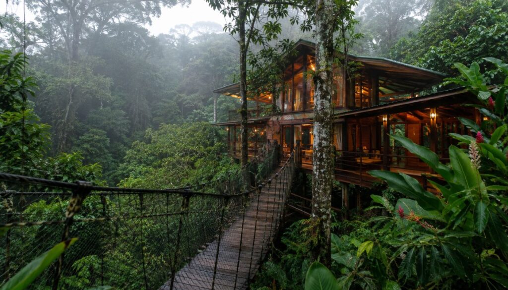 ecolodge na Kostaryce