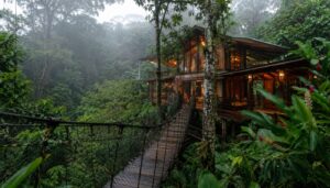 ecolodge na Kostaryce