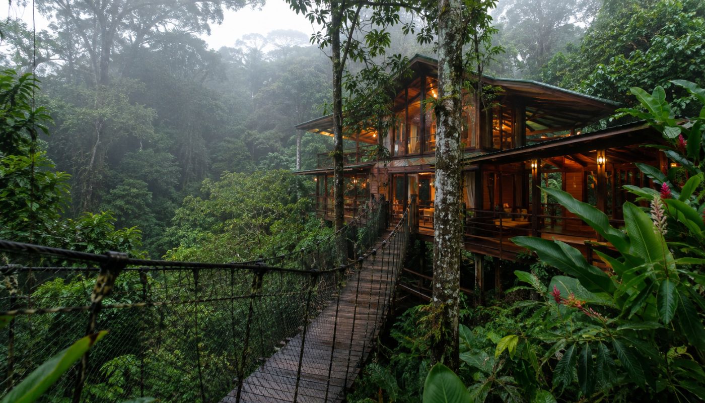 ecolodge na Kostaryce
