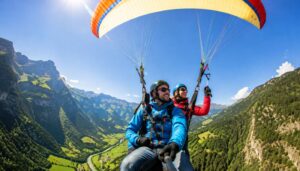 lot paralotnią w tandemie