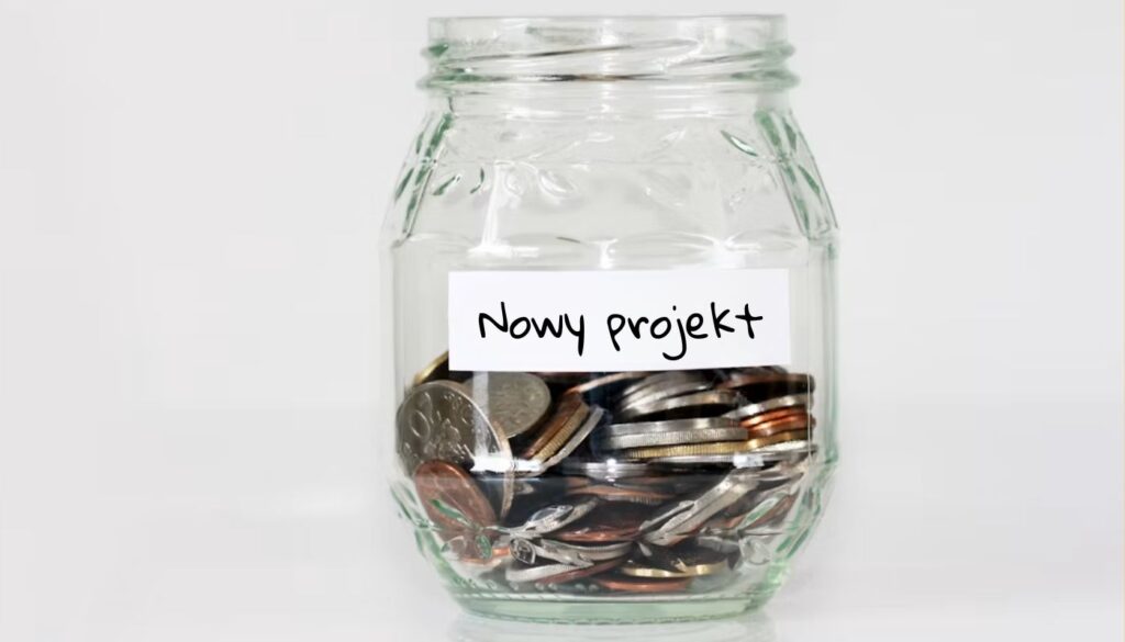 oszczędności na nowy projekt