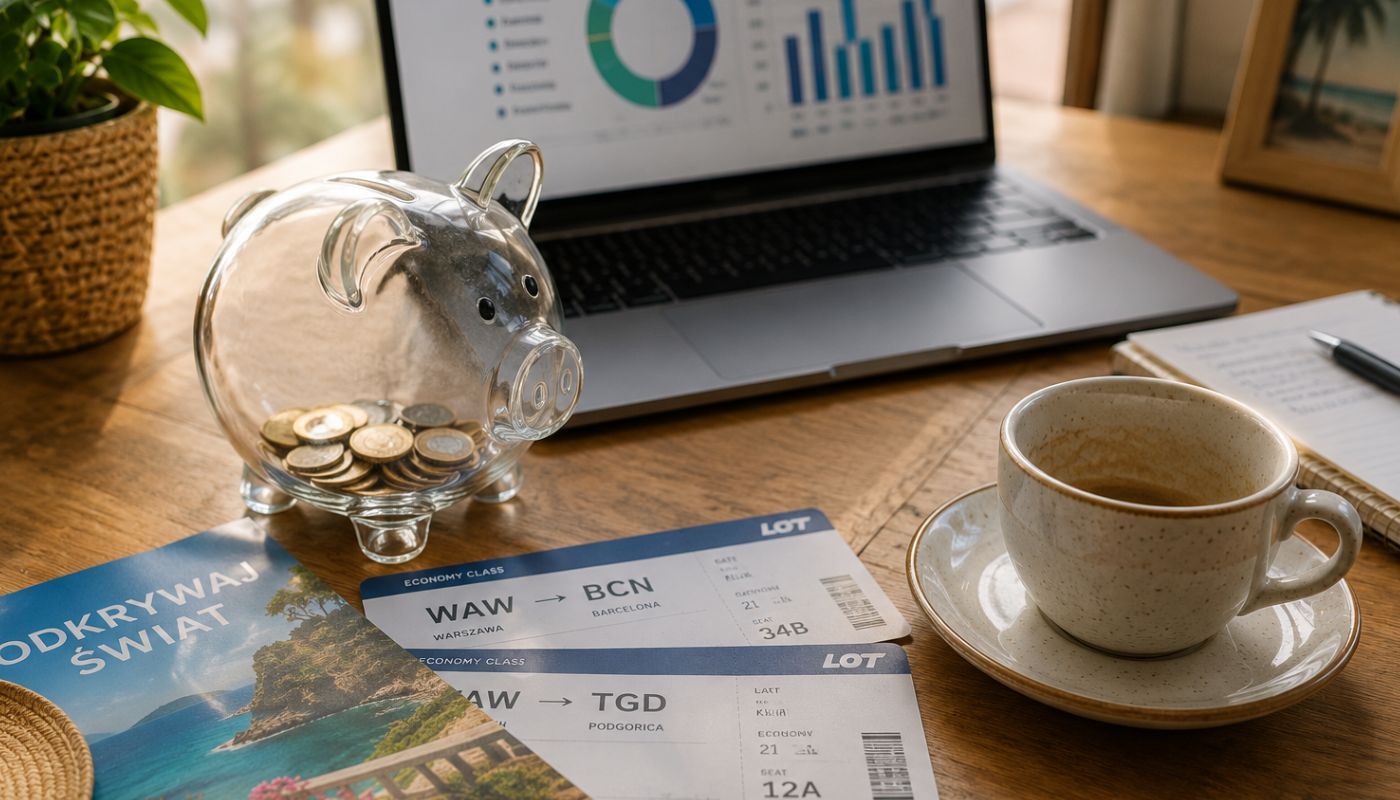 planowanie podróży i finansów