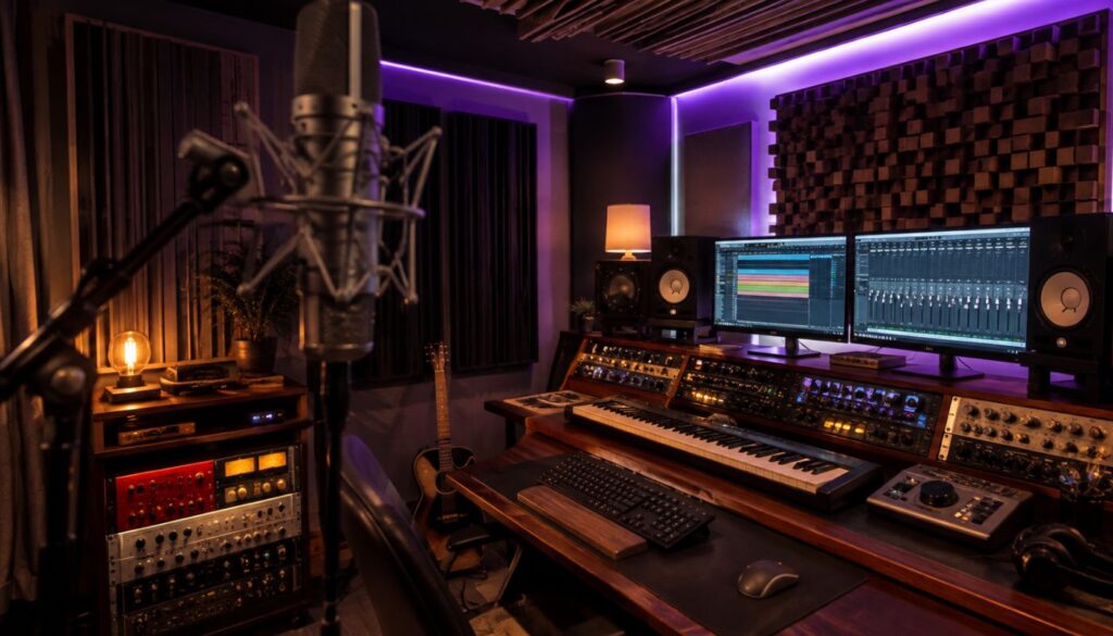 własne studio nagrań
