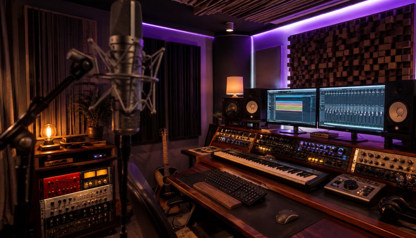własne studio nagrań